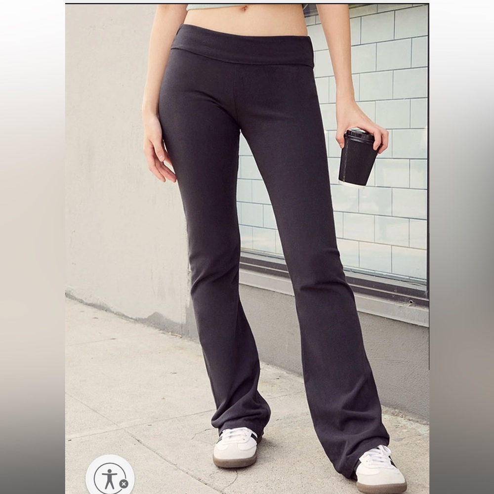 Brandy Melville Black Flare Pants